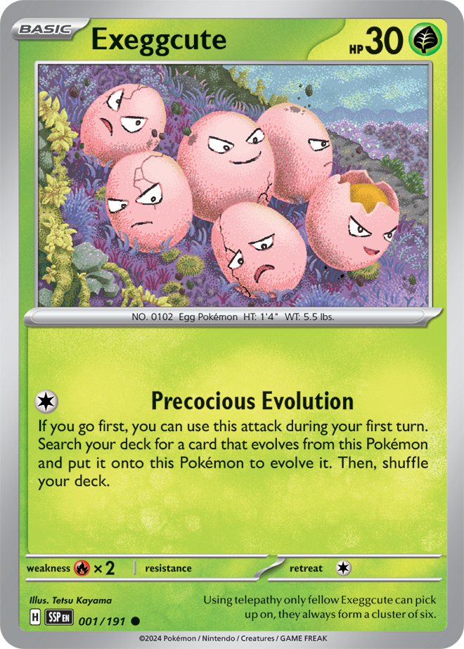 Exeggcute 001/191