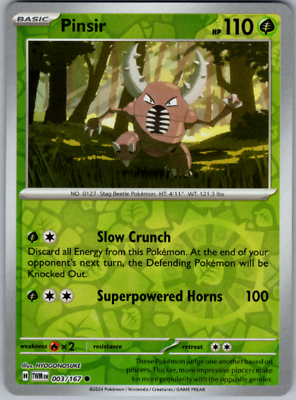 Pinsir 003/167