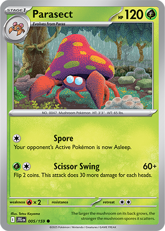 Parasect 005/159