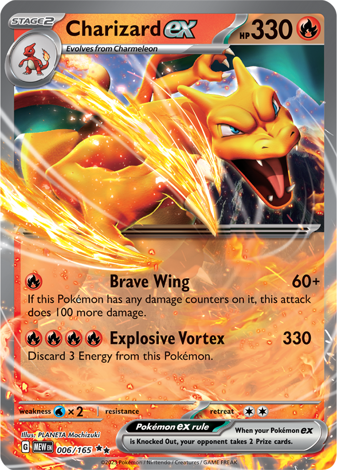 Charizard ex 006/165