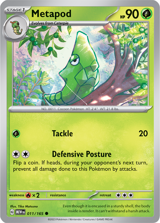 Metapod 011/165