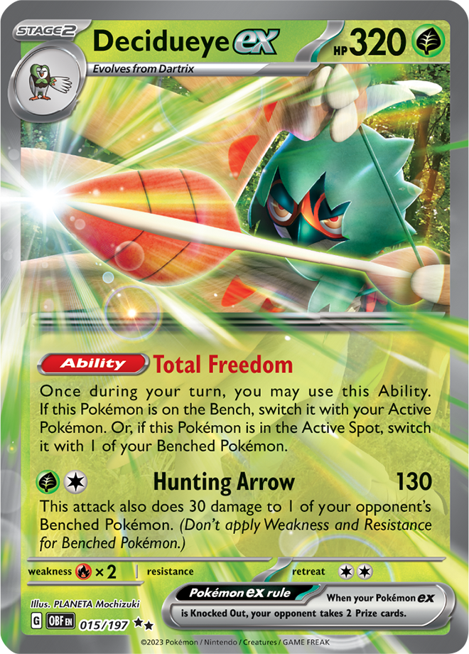 Decidueye ex 015/197