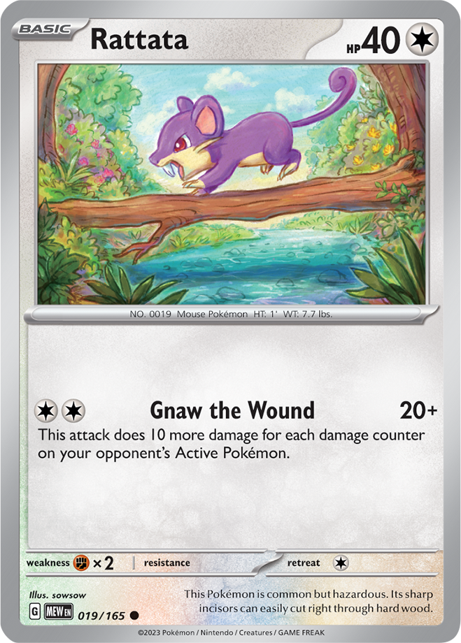Rattata 019/165