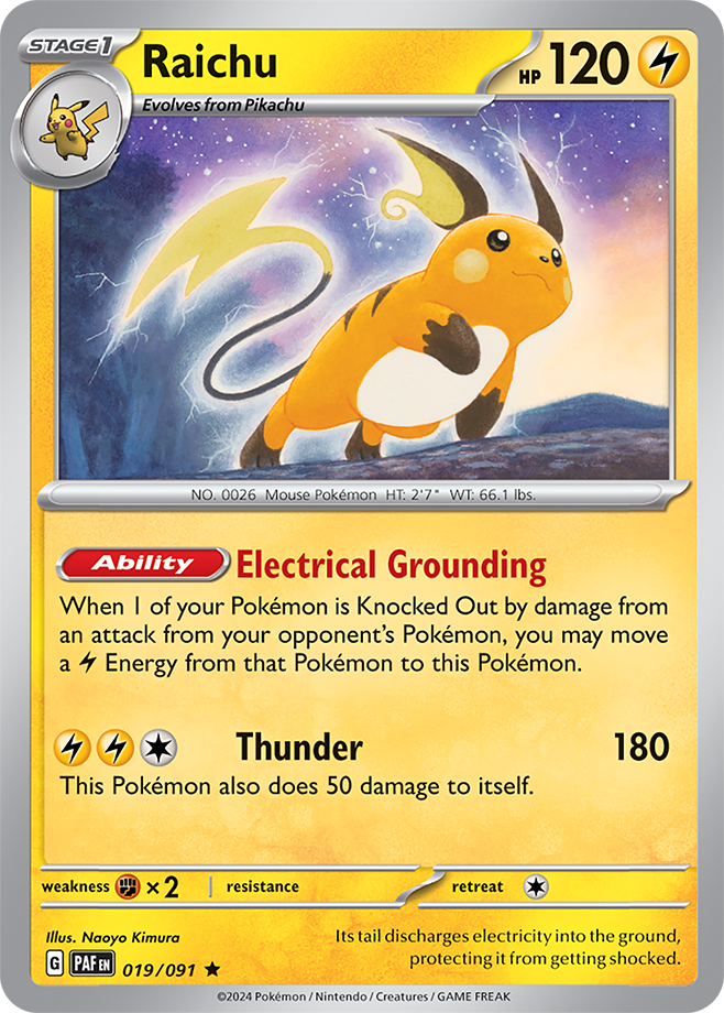 Raichu 019/091