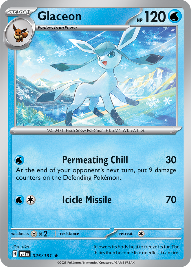 Glaceon 025/131