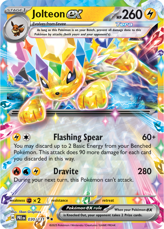 Jolteon ex 030/131
