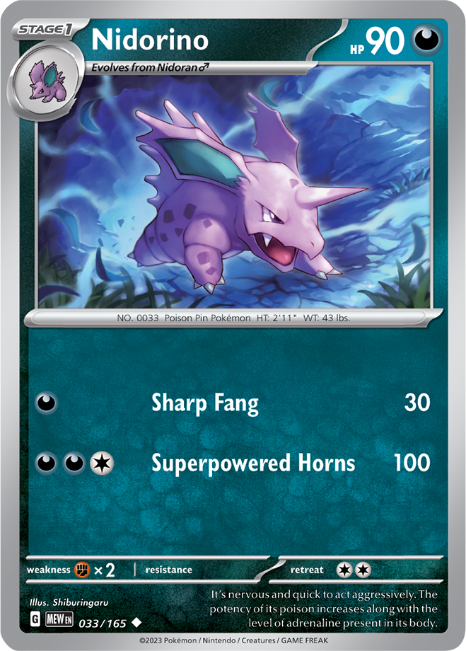 Nidorino 033/165