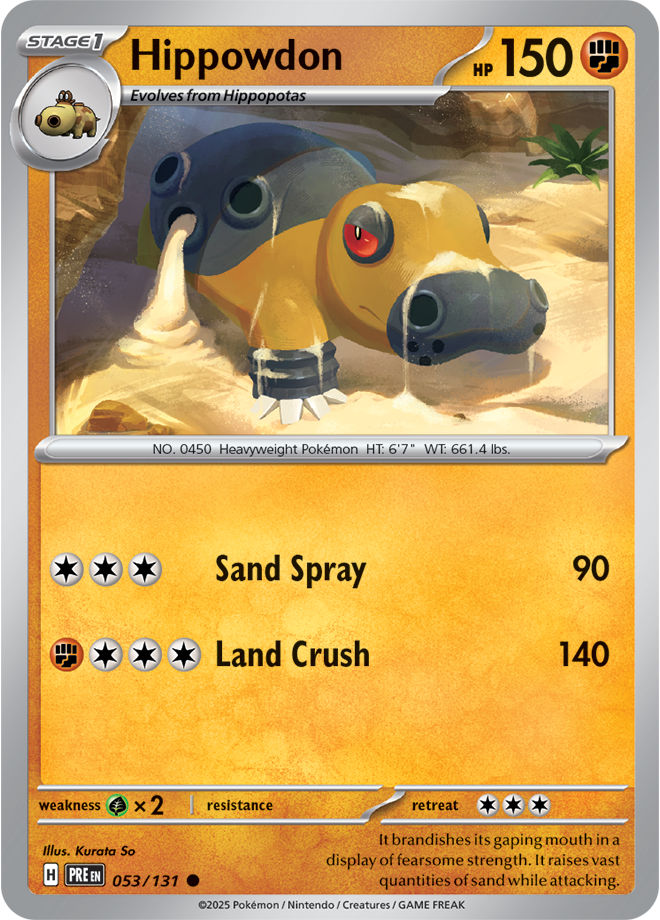 Hippowdon 053/131