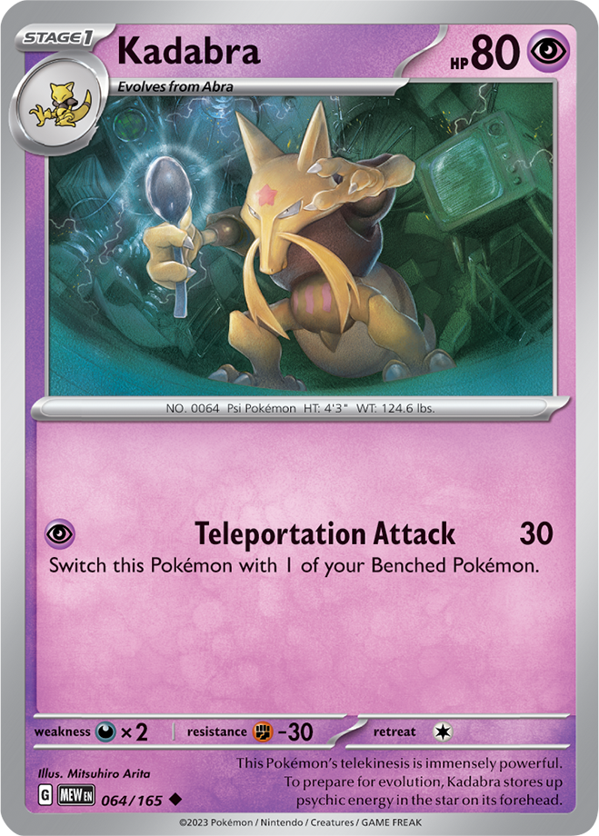 Kadabra 064/165