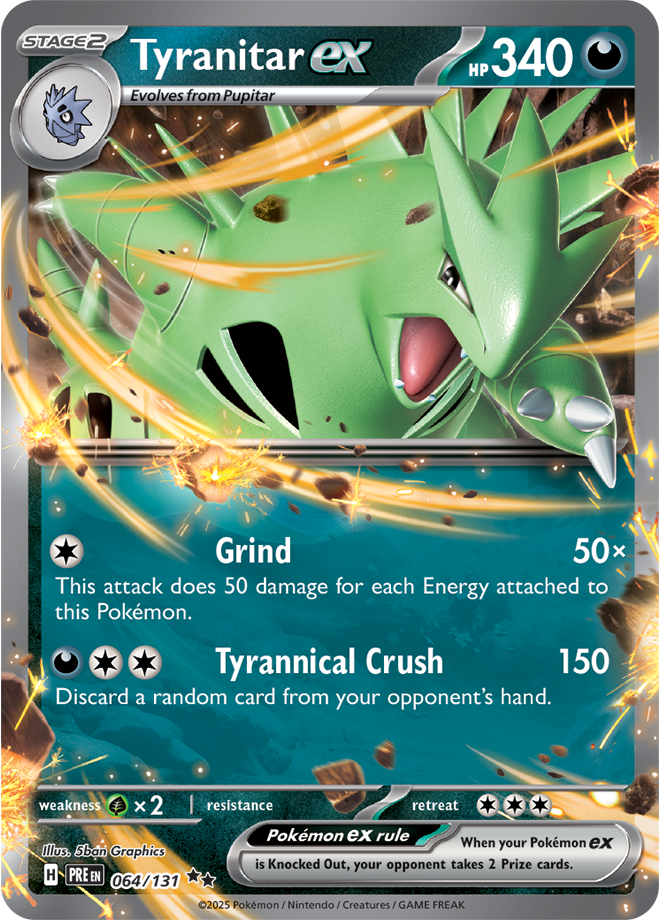 Tyranitar ex 064/131