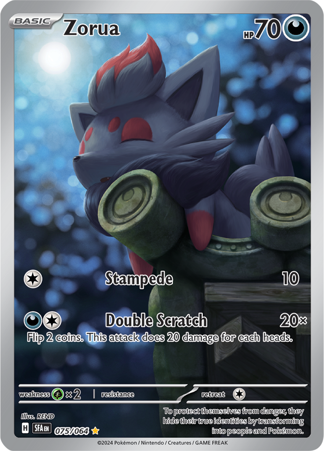 Zorua 075/064 (Illustration Rare)