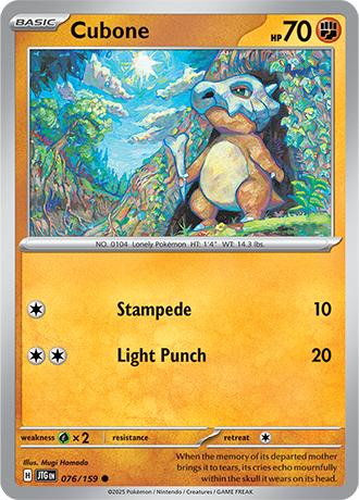 Cubone 076/159