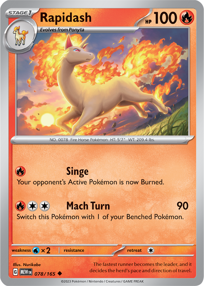 Rapidash 078/165