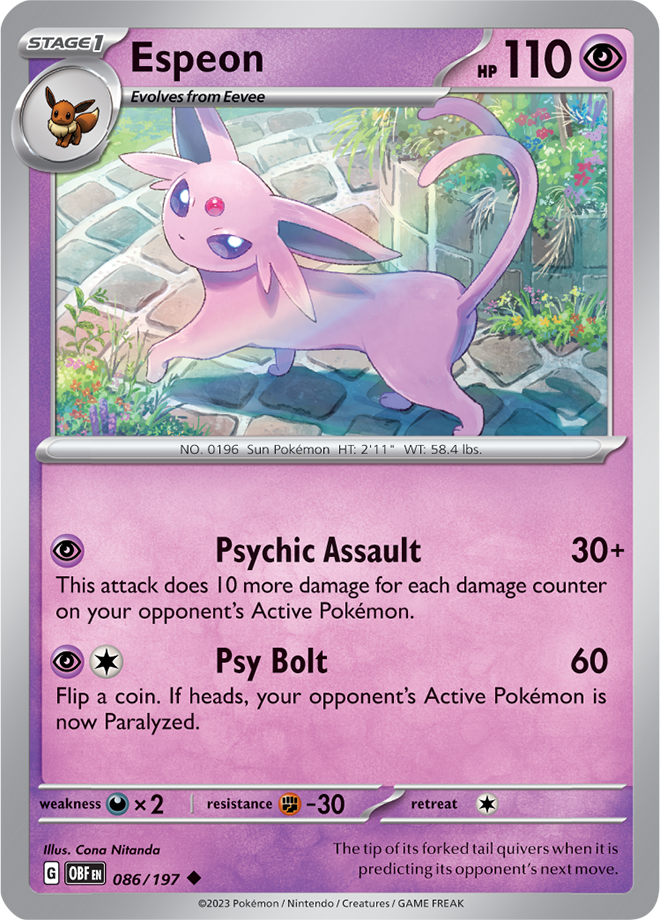 Espeon 086/197