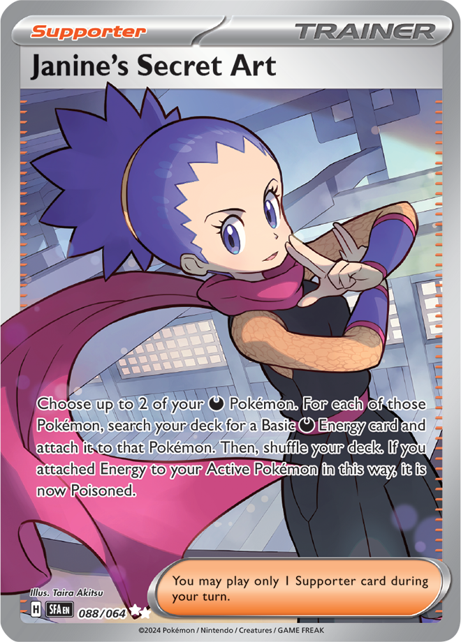 Janine's Secret Art 088/064 Ultra Rare