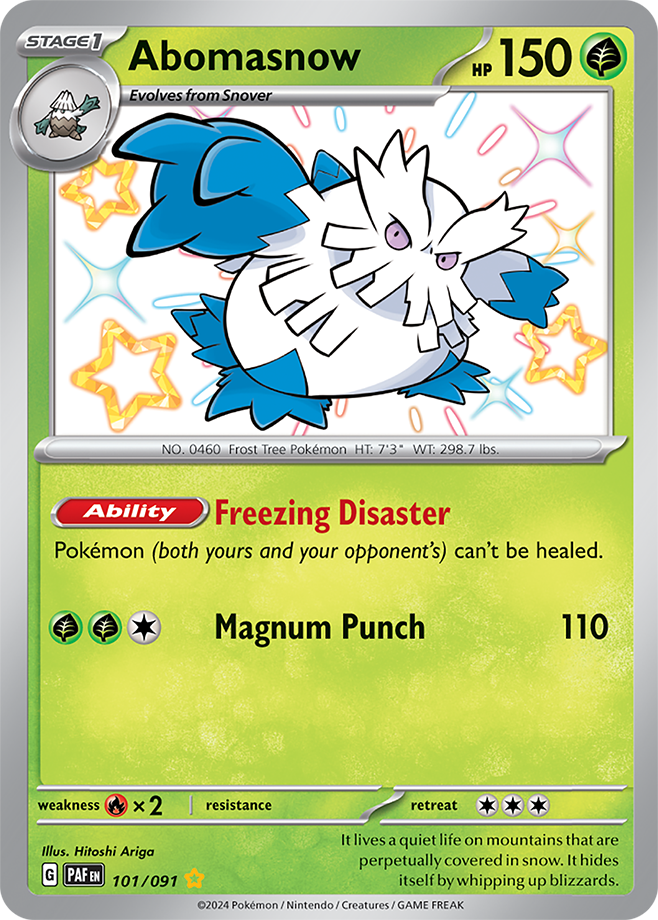 Abomasnow 101/091 (Shiny Rare)