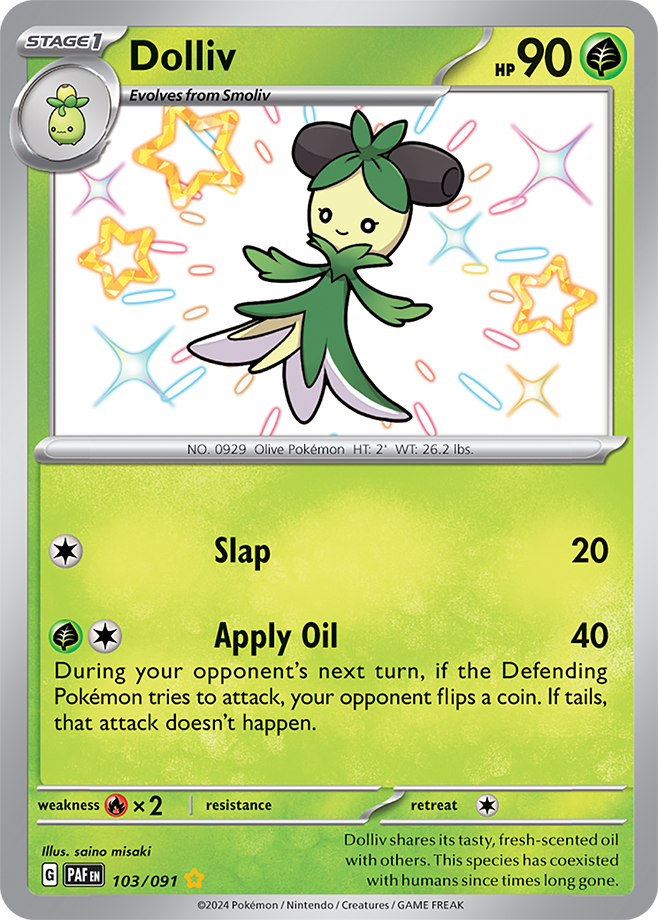 Dolliv 103/091 (Shiny Rare)