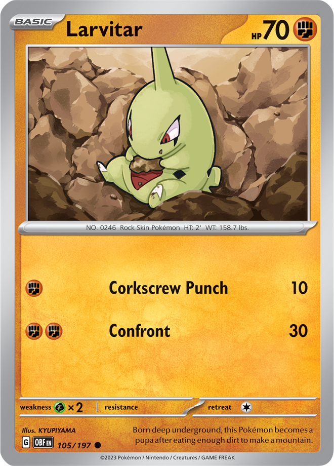 Larvitar 105/197