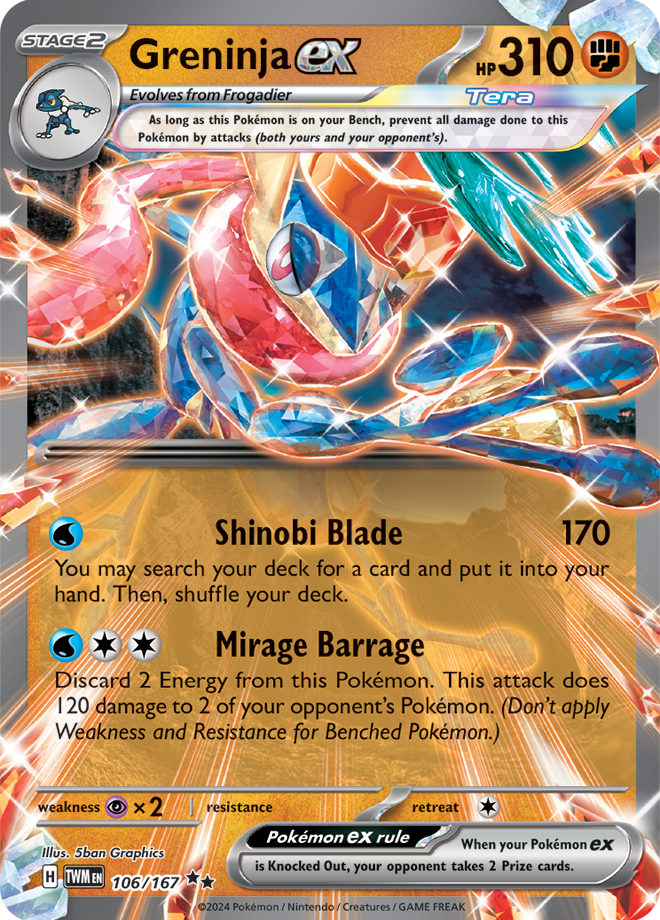 Greninja ex 106/167