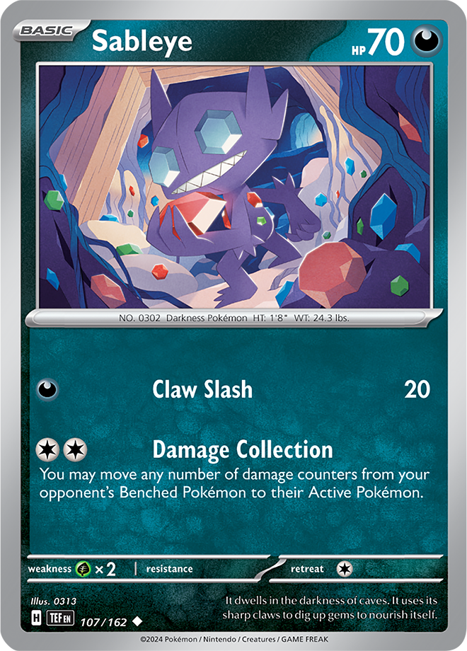 Sableye 107/162