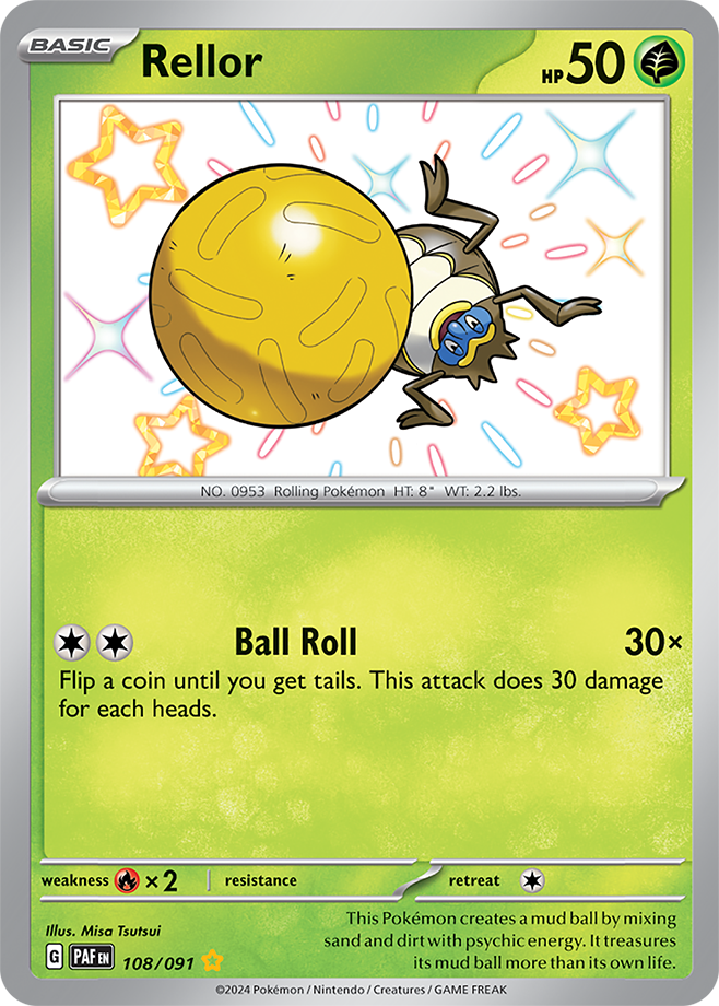 Rellor 108/091 (Shiny Rare)