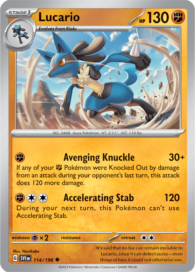 Lucario 114/198