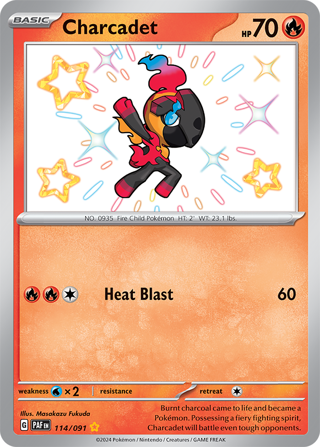 Charcadet 114/091 (Shiny Rare)