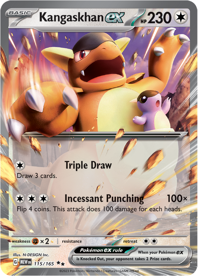 Kangaskhan ex 115/165