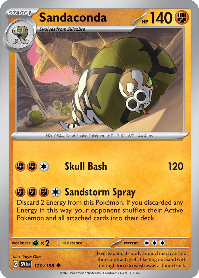 Sandaconda 120/198