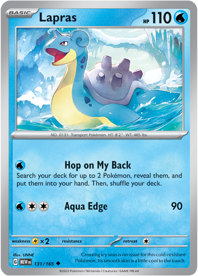 Lapras 131/165