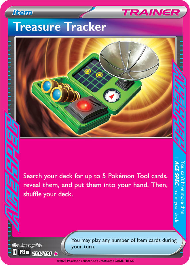 Treasure Tracker 131/131 (ACE SPEC)