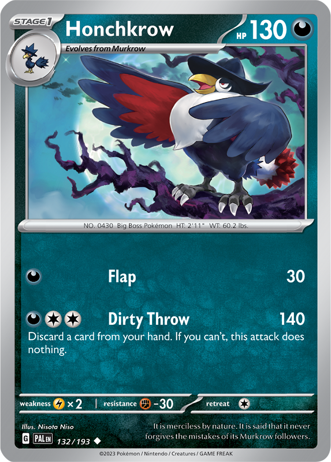 Honchkrow 132/193