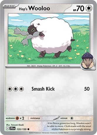 Hop's Wooloo 135/159