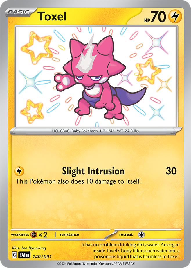 Toxel 140/091 (Shiny Rare)