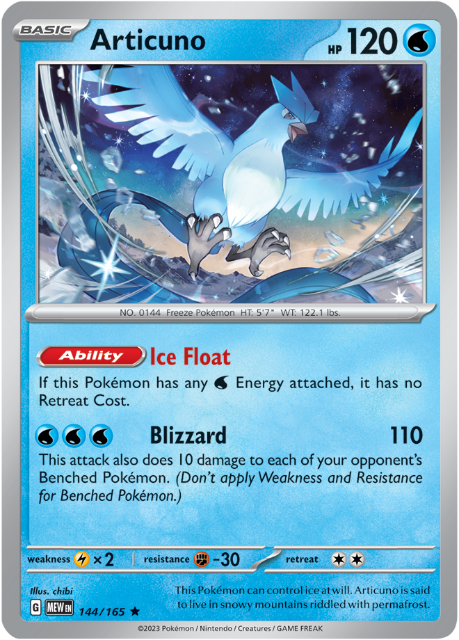 Articuno 144/165