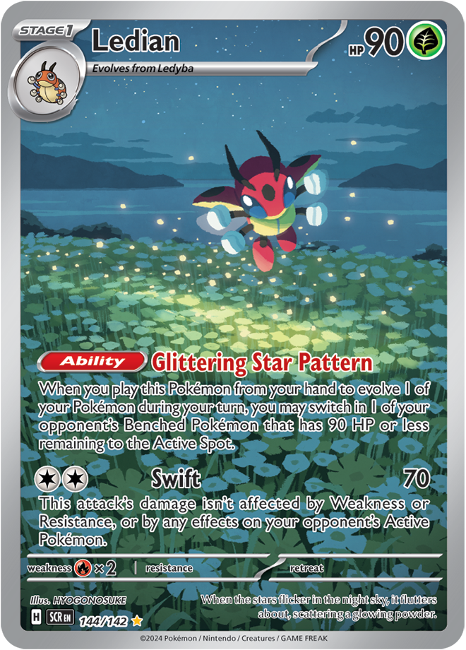 Ledian 144/142 (Illustration Rare)