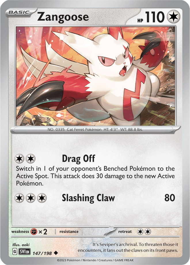 Zangoose 147/198