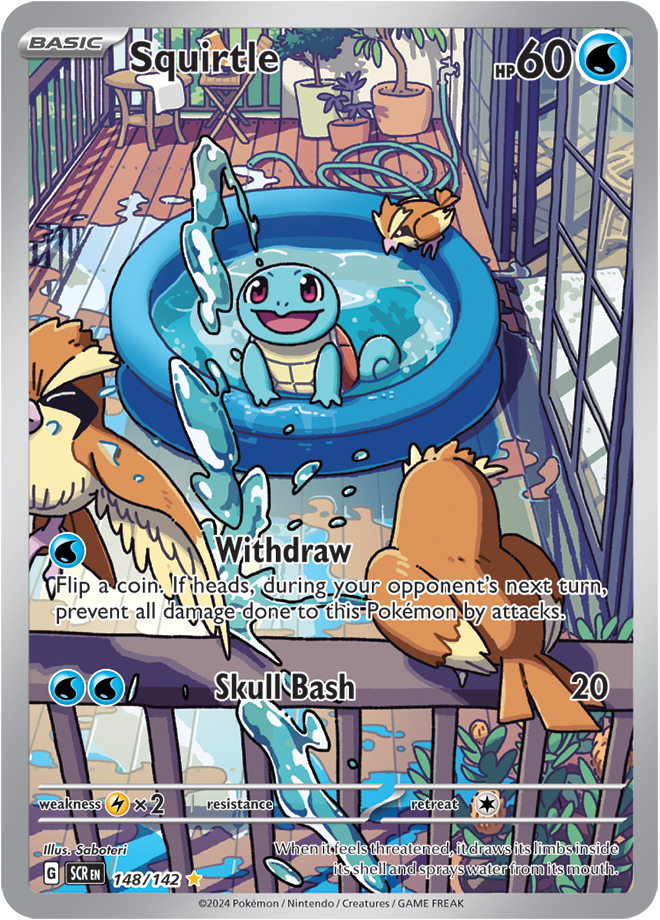 Squirtle 148/142 (Illustration Rare)