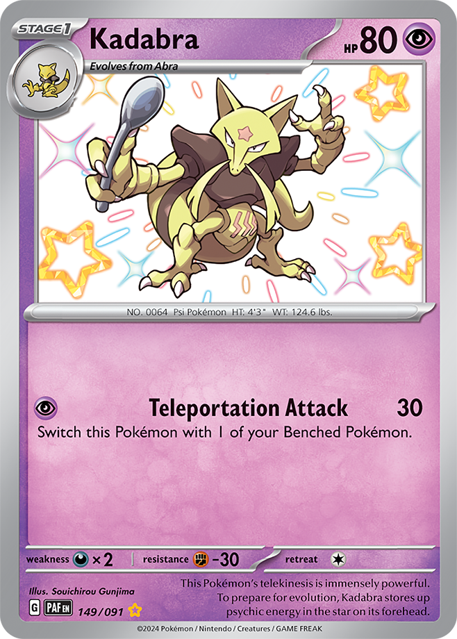 Kadabra 149/091 (Shiny Rare)