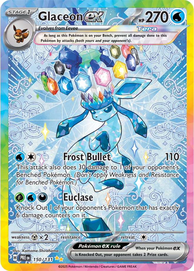 Glaceon ex 150/131 (Special Illustration Rare)