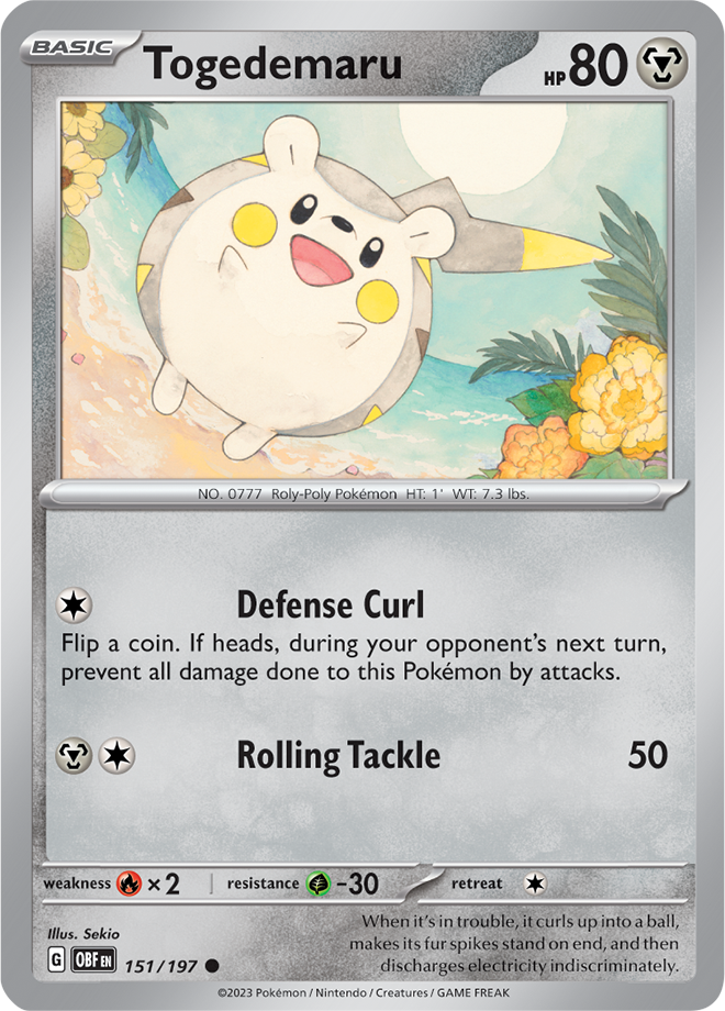 Togedemaru 151/197