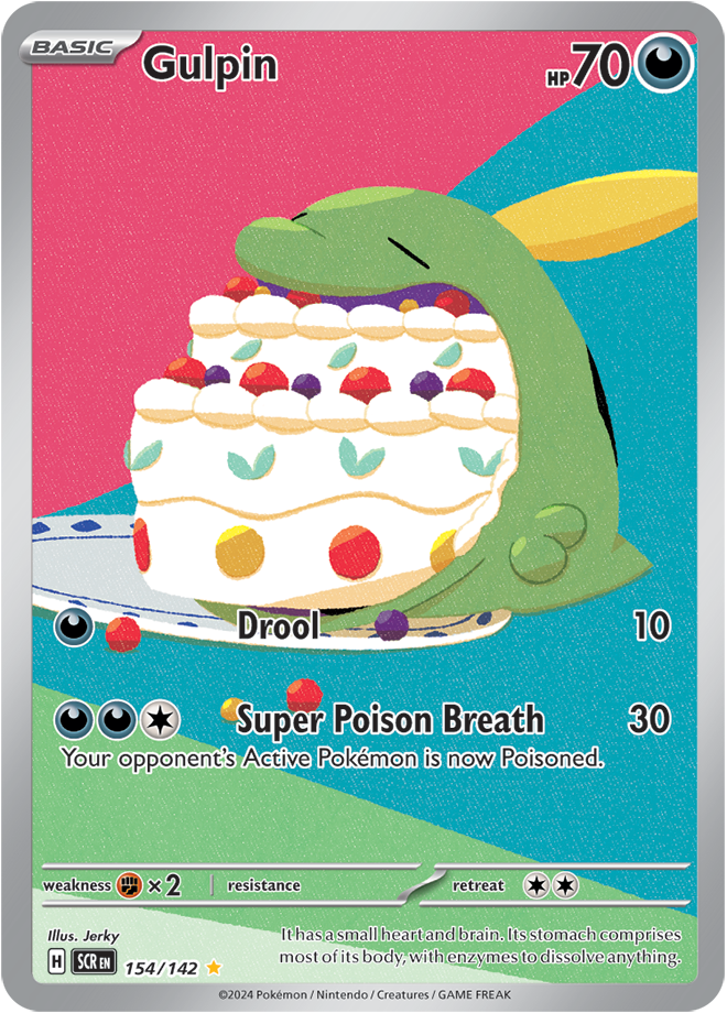 Gulpin 154/142 (Illustration Rare)