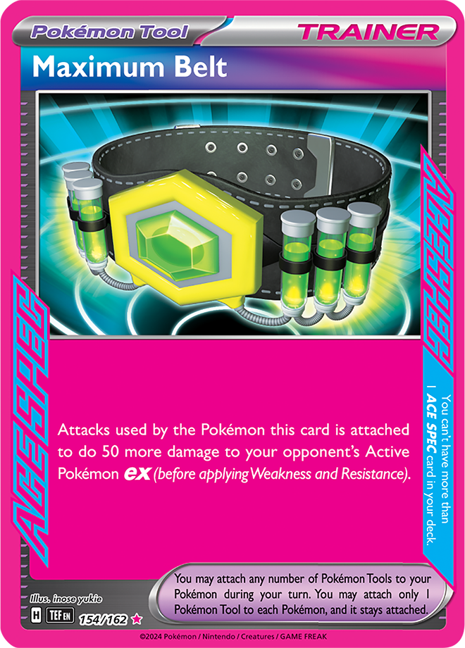 Maximum Belt 154/162 (ACE SPEC)