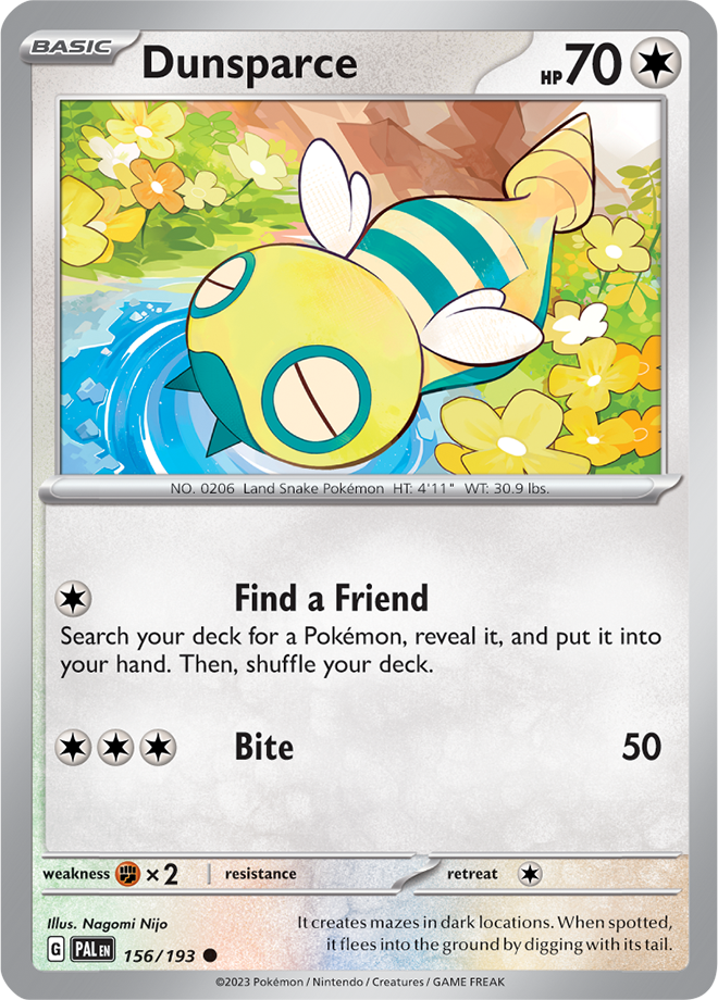 Dunsparce 156/193
