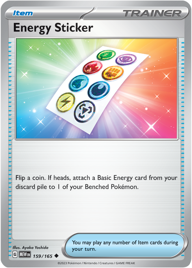 Energy Sticker 159/165