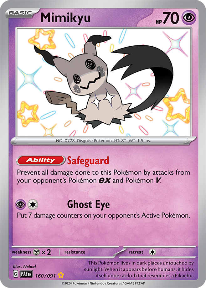 Mimikyu 160/091 (Shiny Rare)