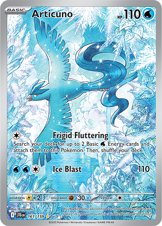 Articuno 161/159 Illustration Rare