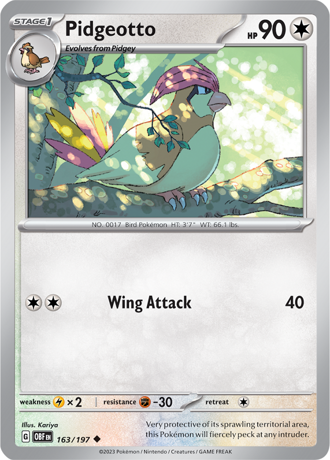 Pidgeotto 163/197