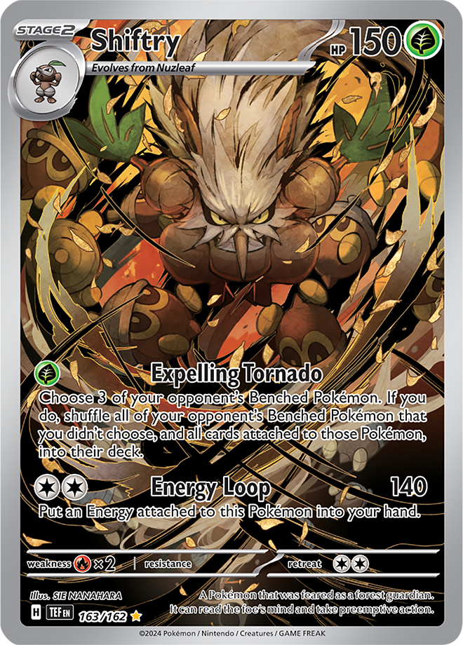 Shiftry 163/162 (Illustration Rare)