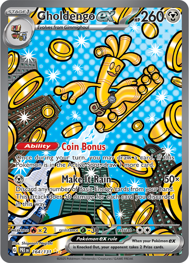 Gholdengo ex 164/131 (Special Illustration Rare)